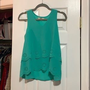 Turquoise Blouse